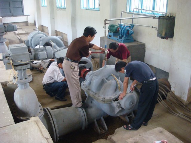 應(yīng)城市國(guó)營(yíng)松林劉泵站